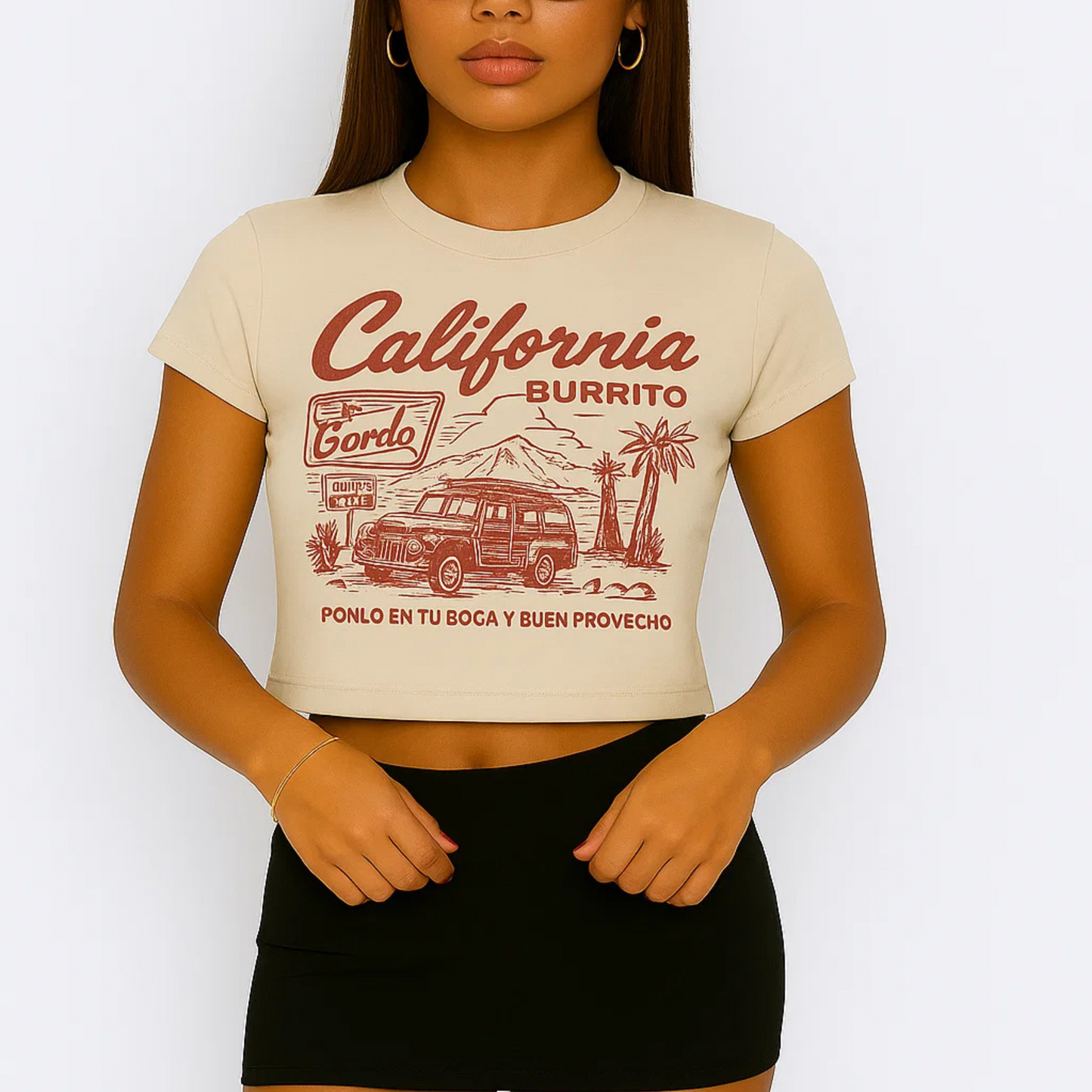 California Baby Tee for Women