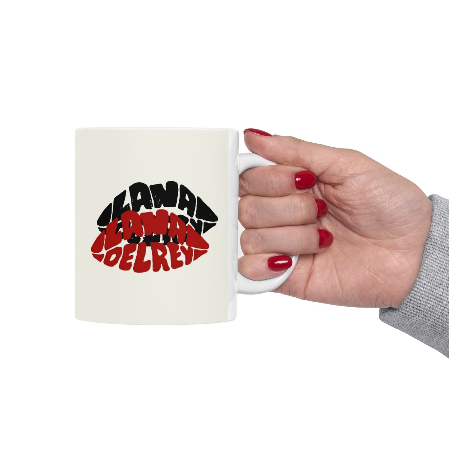 Lana Del Rey Lip Ceramic Mug