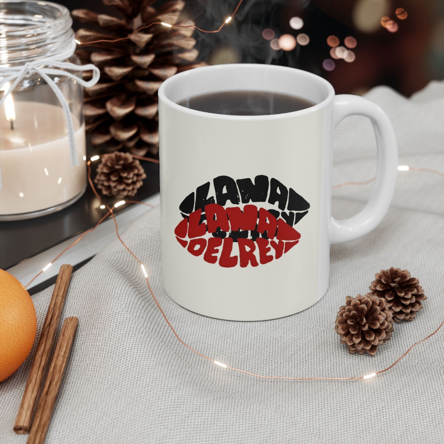 Lana Del Rey Lip Ceramic Mug