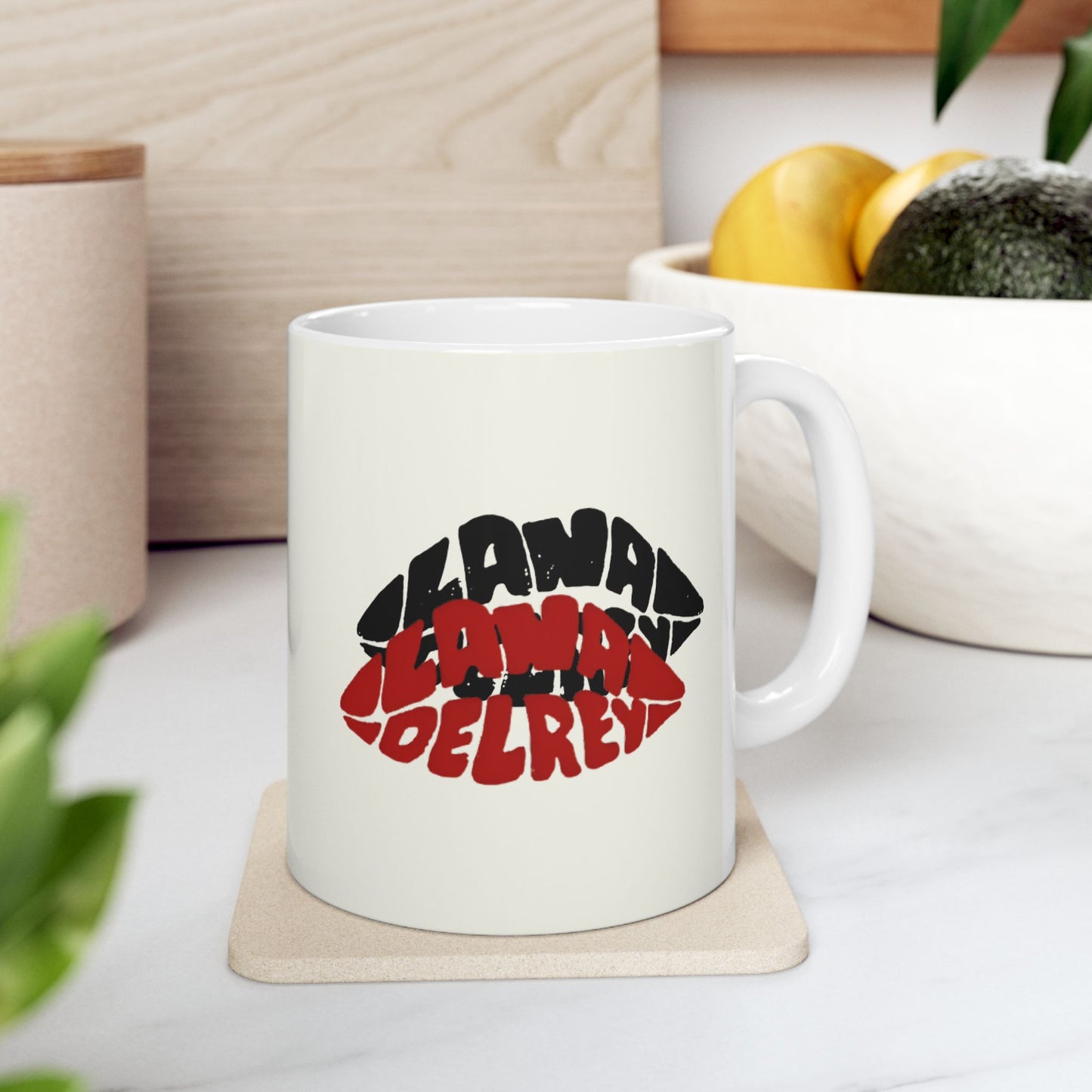 Lana Del Rey Lip Ceramic Mug