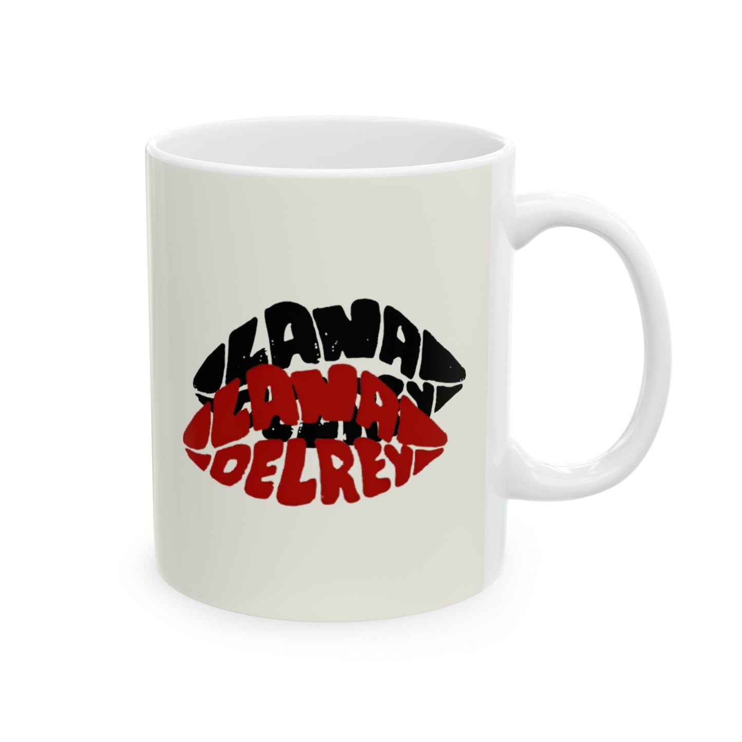 Lana Del Rey Lip Ceramic Mug