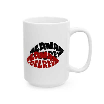 Lana Del Rey Lip Ceramic Mug