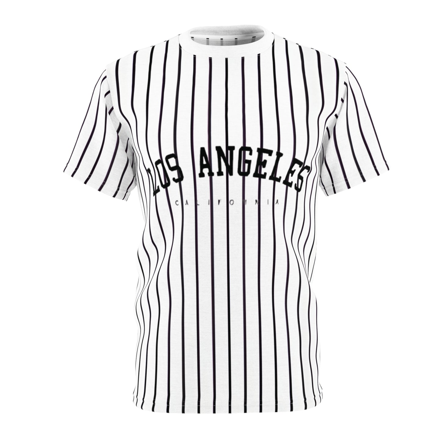 Unisex striped Los Angeles Tee