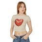 Coke Lovers Graphic Women's Baby Tee Shirt