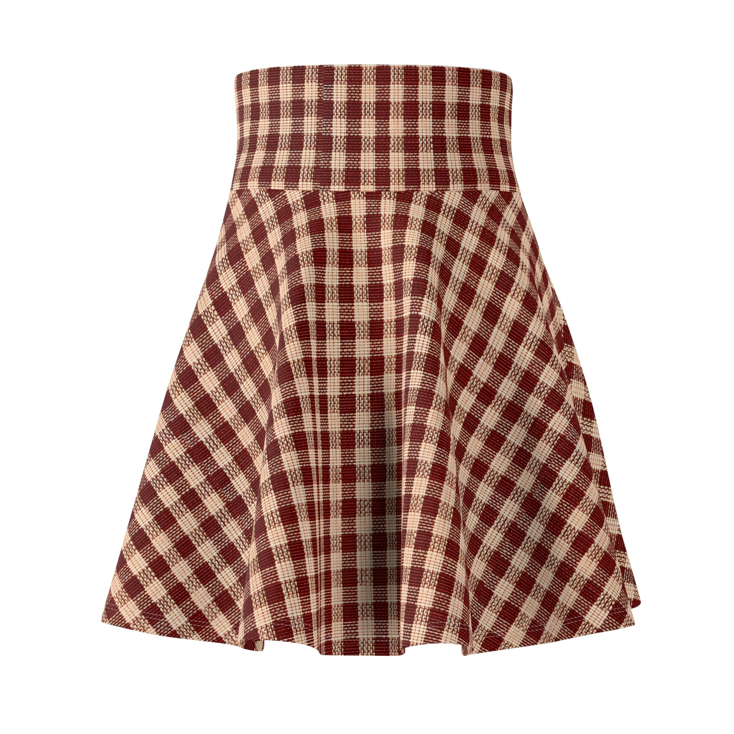 Plaid Skater Skirt