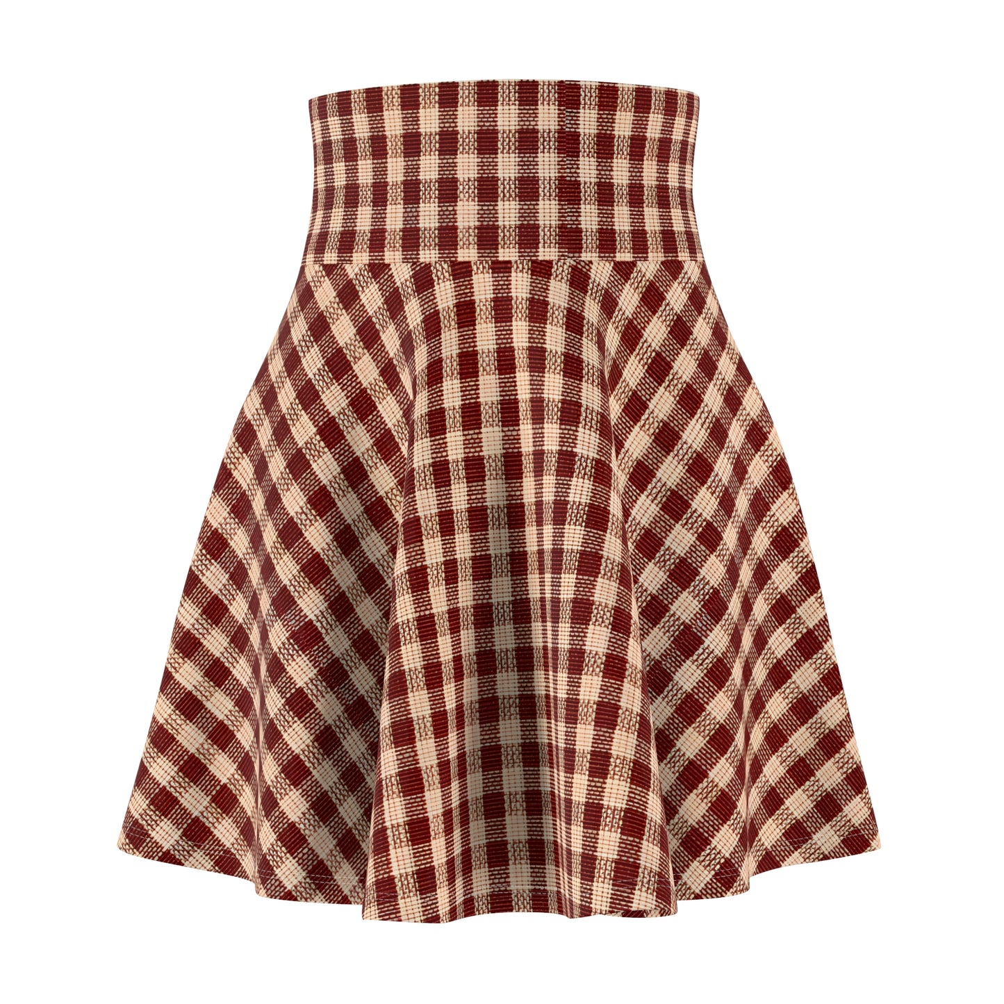 Plaid Skater Skirt