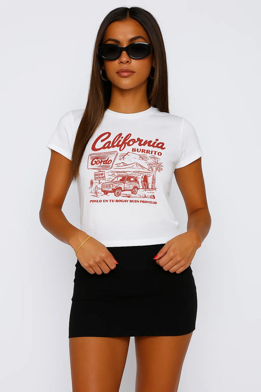 California Baby Tee for Women